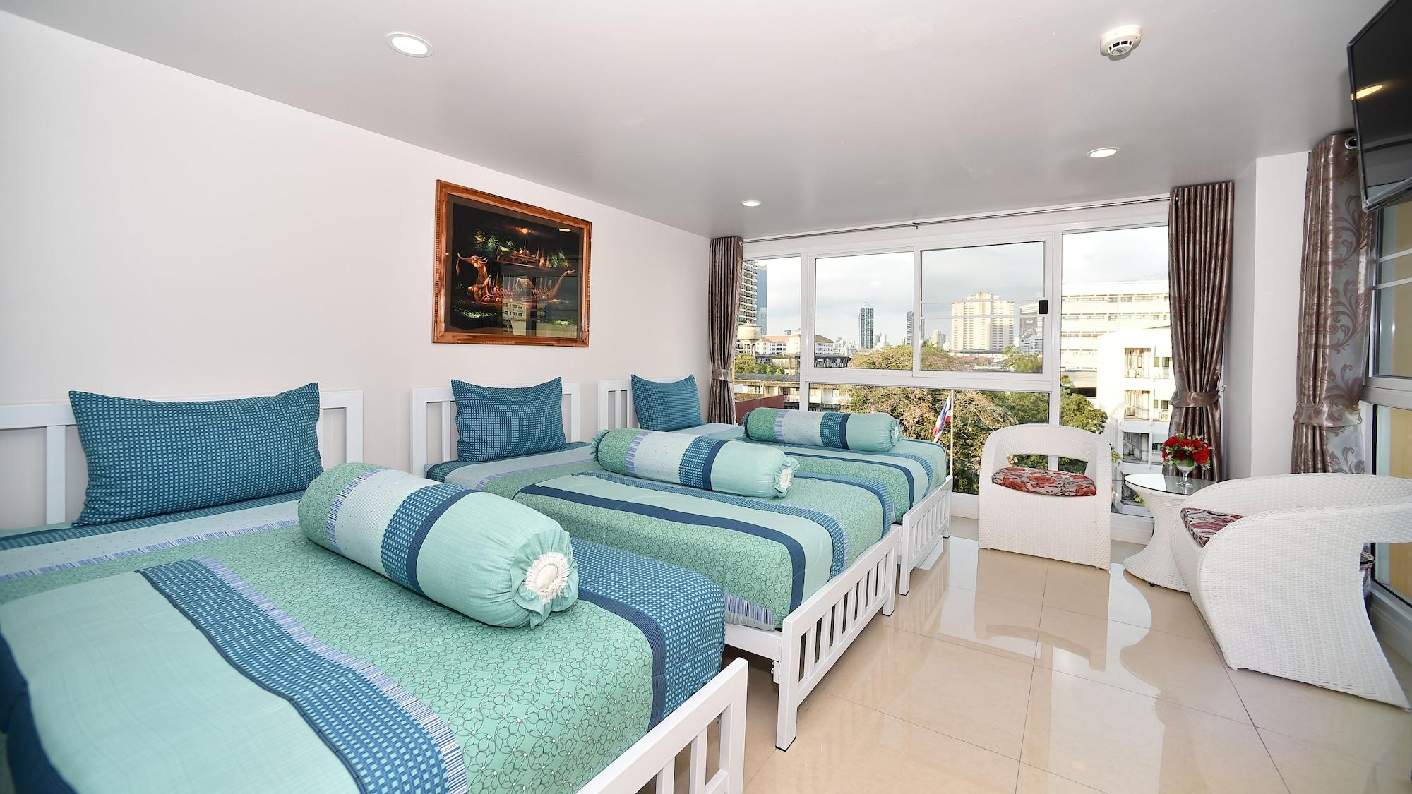 Parvena Hotel Bangkok Bagian luar foto